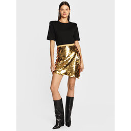 

Сережки Luv AJ The Slash Chain Studs FW22-E-SCS-G Gold, Золотий