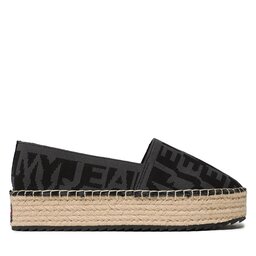 

Еспадрильї Tommy Jeans Logomania Espadrille EN0EN02079 Black 0GJ, Сірий
