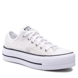 Converse Tornacipő Converse Ctas Lift Ox 570792C White/Black/White