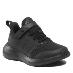 adidas Obuća adidas Fortarun 2.0 Cloudfoam Sport Running Elastic Lace Top Strap Shoes HP3118 Core Black/Core Black/Carbon