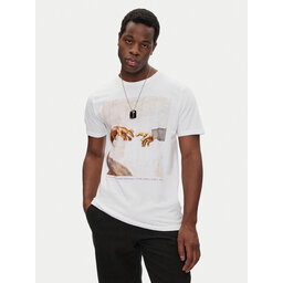 Brave Soul Brave Soul Camiseta MTS-149CHAPEL Blanco Regular Fit