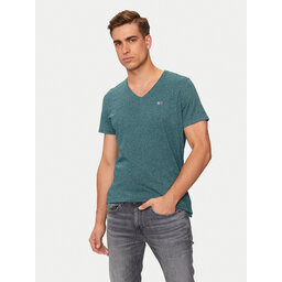 Tommy Jeans Tommy Jeans Camiseta Jaspe DM0DM09587 Verde Slim Fit