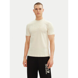 EA7 Emporio Armani EA7 Emporio Armani Marškinėliai 7M000224 AF10375 U1079 Écru Regular Fit
