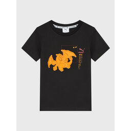 Puma Puma T-Shirt Pokemon 536429 Μαύρο Regular Fit