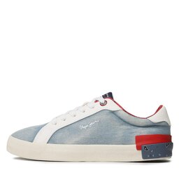

Снікерcи Pepe Jeans Kenton Denim W PLS31442 Factory Blue 560, Голубий