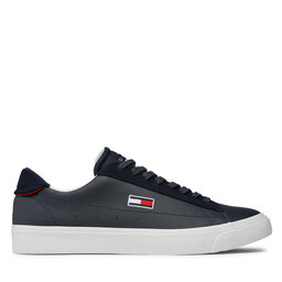 

Снікерcи Tommy Jeans Retro Vulc Tjm Leather EM0EM00804 Twilight Navy C87, Cиній