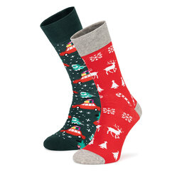 Lasocki Sada 2 párů vysokých ponožek unisex Lasocki 2MB-004-AW24 (2-pack) Barevná