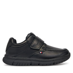 Tommy Hilfiger Halbschuhe Tommy Hilfiger Low Cut Velcro Shoe T3B4-33176-1355 M Schwarz