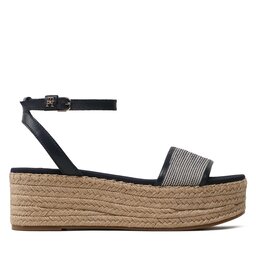 

Еспадрильї Tommy Hilfiger Th Woven Platform Sandal FW0FW07345 Space Blue DW6, Cиній