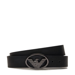 Emporio Armani Чоловічий ремінь Emporio Armani Y4S648 YQ87I 80001 Чорний