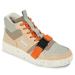 Tommy Jeans Sneakers Tommy Jeans Tjm Basket Leather Buckle Mid EM0EM01288 Tawny Sand/ Earth/ Faded Willow AB0