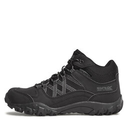 

Трекінгові черевики Regatta Edgepoint Mid Wp RMF622 Black/Granit 9V8, Чорний
