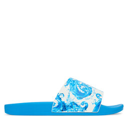 Versace Jeans Couture Шльопанці Versace Jeans Couture 80YA3SQ4 ZS365 R75 Голубий