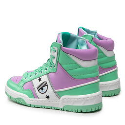 

Снікерcи Chiara Ferragni CF3006 173 Violet/Green, Зелений