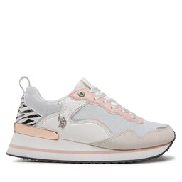 

Снікерcи U.S. Polo Assn. Layla001 LAYLA001W/BYT1 Whi/Pin001, Білий