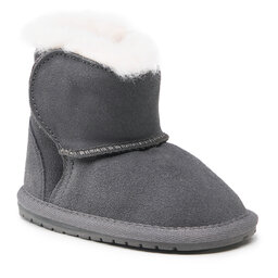 EMU Australia Topánky EMU Australia Toddle B10737 Charcoal/Anthracite