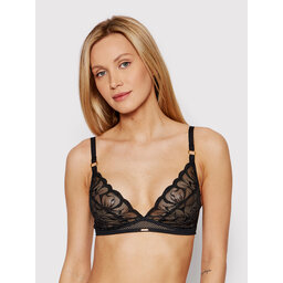 Chantelle Chantelle Σουτιέν Bralette Fleurs C12M80 Μαύρο