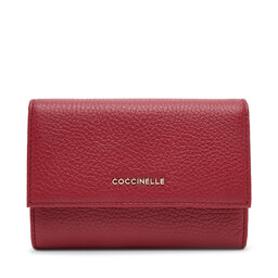 Coccinelle Голям дамски портфейл Coccinelle E2 MW5 11 66 01 Бордо