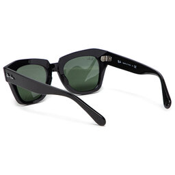 

Сонцезахисні окуляри Ray-Ban State Street 0RB2186 901/31 Black/G/15/Green, Чорний