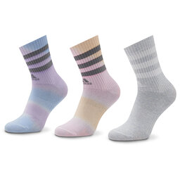 adidas Sada 3 párů vysokých ponožek unisex adidas 3S C Crw Dye 3P HT3464 Mix