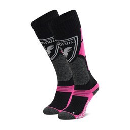 Rossignol Высокие женские носки Rossignol W Premium Wool RLKWX12 Fluo Pink 366
