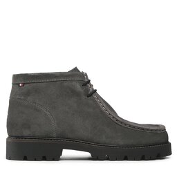 

Черевики Tommy Hilfiger Suede Chukka Moccasin FM0FM04368 Dark Ash PTY, Сірий