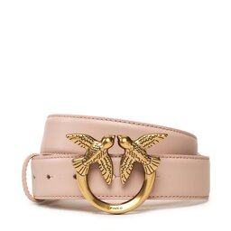 Pinko Damengürtel Pinko Love Berry H3 Belt PE 23 PLT01 100125 A0F1 Cipria O81Q