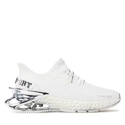 

Снікерcи Plein Sport The Scratch FABS USC0335 PTE003N White/Nickel 0191, Білий