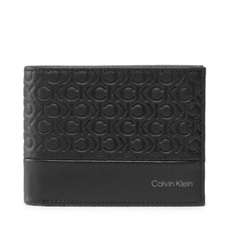 Calvin Klein Große Herren Geldbörse Calvin Klein Subtle Mono Trifold I0Cc/Coin K50K509621 01I