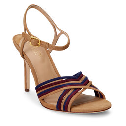 Lauren Ralph Lauren Sandaler Lauren Ralph Lauren 802912329003 Camel/Vntg Brngdy/Frnch Nvy