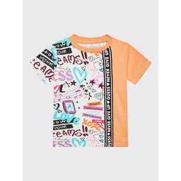 Guess Guess Camiseta K3RI24 K6YW3 Naranja Regular Fit