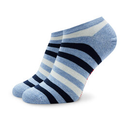 

Набір 2 пар низьких чоловічих шкарпеток Tommy Hilfiger 382000001 Light Blue Melange 025, Голубий