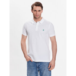 United Colors Of Benetton United Colors Of Benetton Poloshirt 3089J3179 Weiß Regular Fit