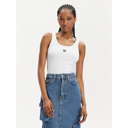 HUGO Hugo Top Datamia 50514489 Weiß Slim Fit
