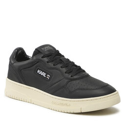 KARL LAGERFELD Sneakersy KARL LAGERFELD KL53020 Black Lthr