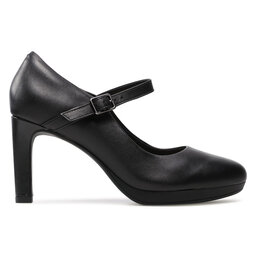

Туфлі Clarks Ambyr Shine 261577844 Black Leather, Чорний
