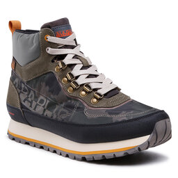 Napapijri Schnürschuhe Napapijri Snowjog NP0A4H71 Camouflage FC1