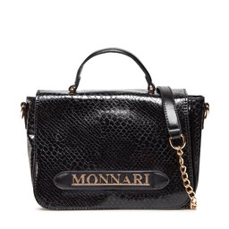 Monnari Borsetta Monnari BAG1100-M20 Czarny Krokodyl