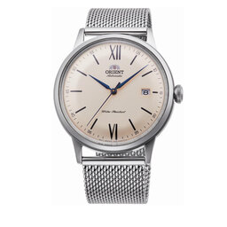 Orient Zegarek Orient RA-AC0020G10B Silver/Beige