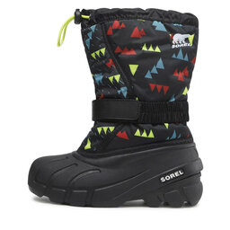 

Снігоходи Sorel Youth Flurry Print NY3504 Black/Black 011, Чорний