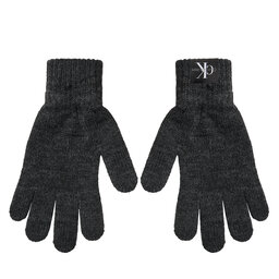 Calvin Klein Jeans Otroške rokavice Calvin Klein Jeans Monogram IU0IU00525 Črna