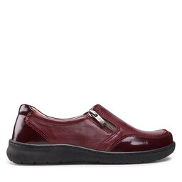 

Туфлі Waldi 0820 Bordo/Bordo Lakier, Бордовий