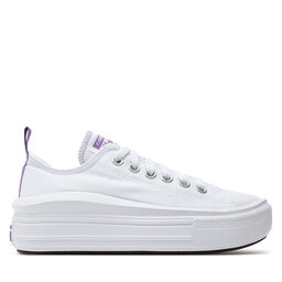 Converse Кецове Converse Chuck Taylor All Star Move Color Pop Platform 271717C Бял