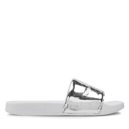 

Шльопанці Calvin Klein Jeans Slide Silver Monogram YW0YW00638 Silver 00T, Срібний