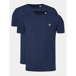 Guess Guess Σετ 2 T-Shirts Caleb U97G03 KCD31 Σκούρο μπλε Regular Fit