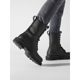 Rains Черевики туристичні Rains Show Combat Boot 22600 Чорний