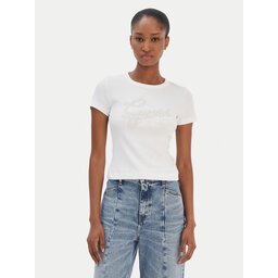 Guess Guess Футболка W6RI22 KA0H1 Білий Slim Fit