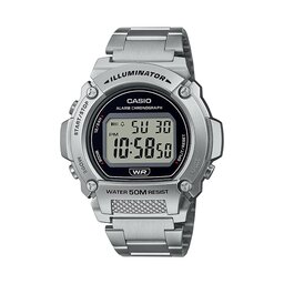 Casio Часовник Casio W-219HD-1AVEF Silver