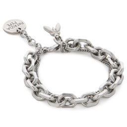 Patrizia Pepe Βραχιόλι Patrizia Pepe CJ9021/M003-S626 White Silver