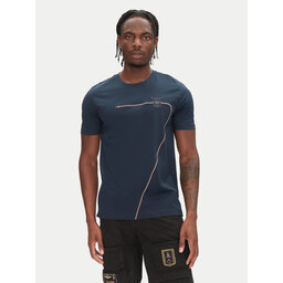 Aeronautica Militare Aeronautica Militare Marškinėliai 251TS2417J682 Tamsiai mėlyna Regular Fit